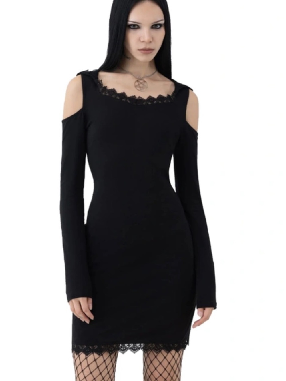 NEW KILLSTAR Moon Card hooded dress M
